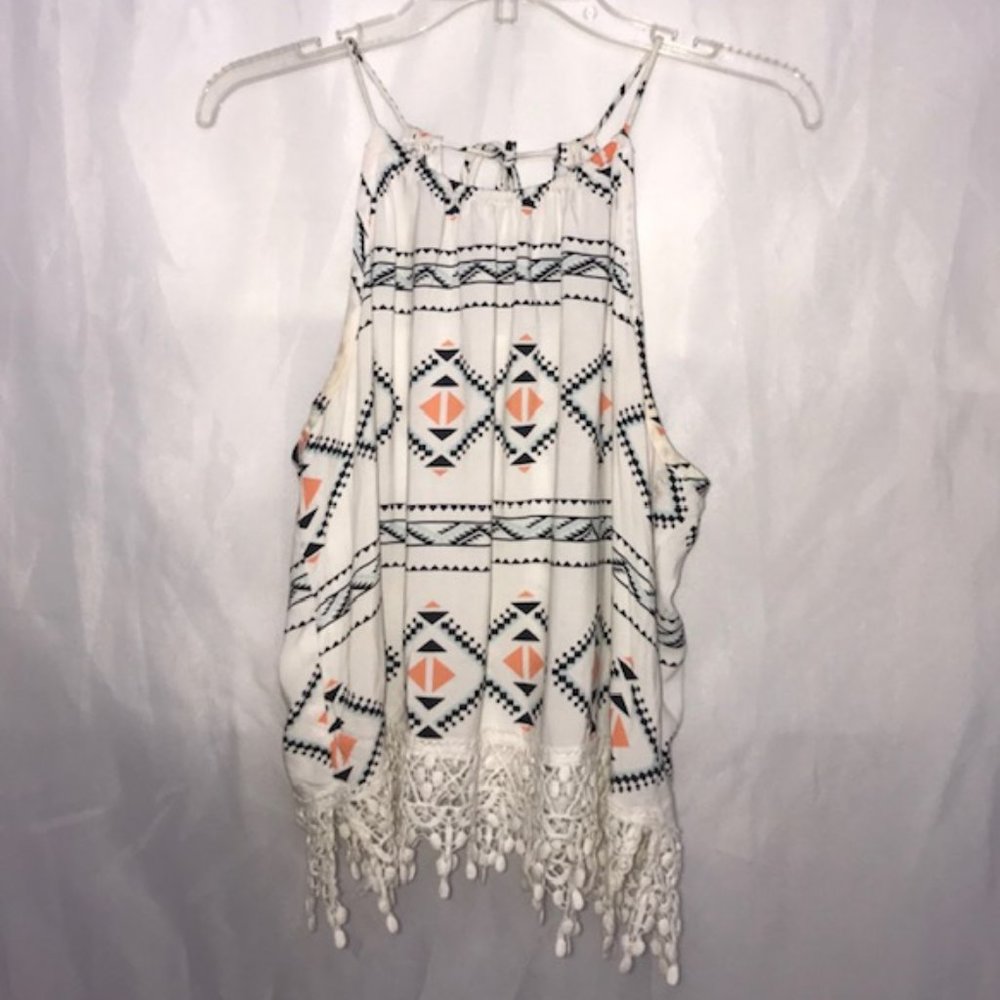Miss Chievous Tribal Print Top